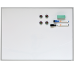 Whiteboard 585 x 430 mm with aluminum frame