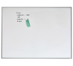 Whiteboard 585 x 430 mm with aluminum frame