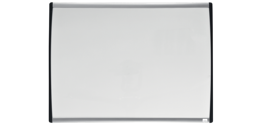 Nobo whiteboard 58.5x43cm curved