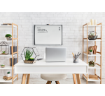 Nobo whiteboard 58.5x43cm curved