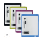 Tableau blanc Nobo 21,6x28cm magnétique assorti