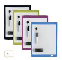 Rexel magnetic dry-erase board 216x280mm