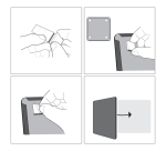 Tableau blanc Nobo 21,6x28cm magnétique assorti