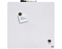 Rexel magnetic square tile 360x360mm white