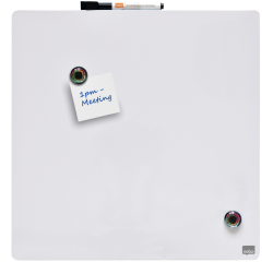 Whiteboard Nobo tegel 36x36cm wit magnetisch