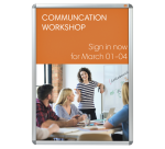 Kliklijst Nobo Premium Plus 70x100cm aluminium