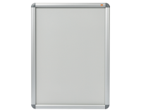 Porte-affiches clipsable Nobo Premium Plus 70x50cm aluminium
