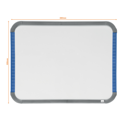 Tableau blanc Nobo Slim Line 22x28cm blanc