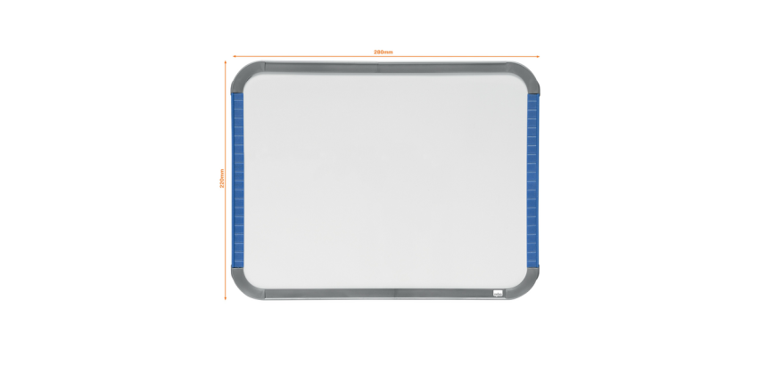 Tableau blanc Nobo Slim Line 22x28cm blanc