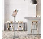 Support info Europel inclus cadre clipsable A4