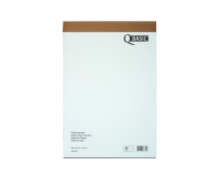 Papier chevalet Qbasic 65x95cm non plié uni/quadrillé 40 feuilles