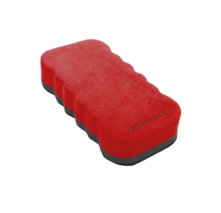Magnetischer Tafelwischer Quantore rot
