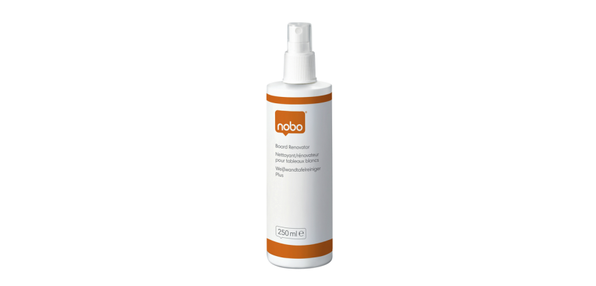 Nettoyant rénovateur pour tableau blanc Nobo spray