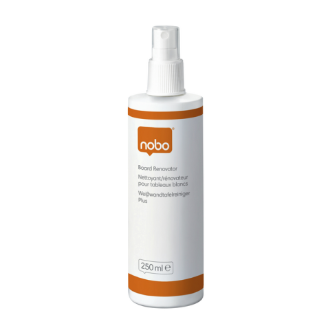 Nettoyant rénovateur pour tableau blanc Nobo spray