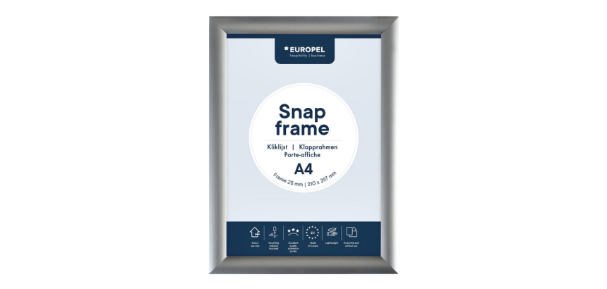 Kliklijst Europel A4 25mm