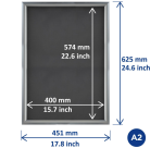 Klickliste Europel A2 25 mm
