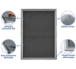 Klickrahmen Europel B2 50cmx70cm 25mm