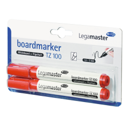 Marqueur tableau blanc Legamaster TZ100 ogive 1,5-3mm rouge 2 pièces