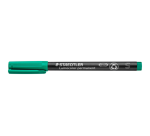 Viltstift Staedtler Lumocolor 313 permanent S groen
