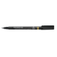 Permanent special marker Staedtler Lumocolor 319F with a 0.6 mm bullet tip, black.