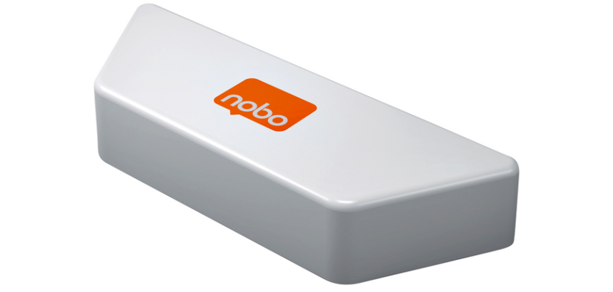Whiteboardwisser Nobo magnetisch met verwisselbare strip