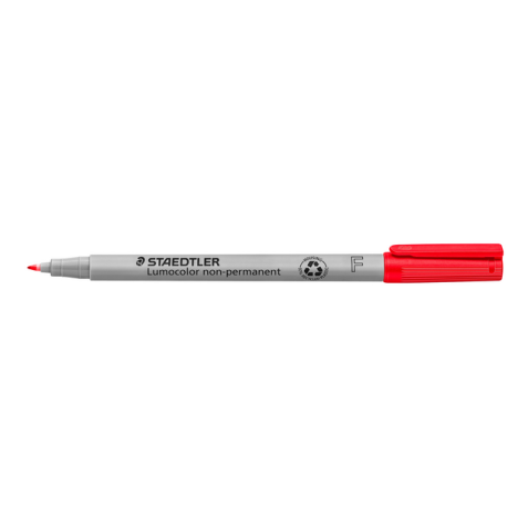 Viltstift Staedtler Lumocolor 316 non permanent F rood