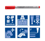 <code>Staedtler Lumocolor 316 Non-permanenter Fein Rot</code>