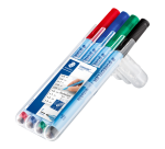 Feutre Staedtler Lumocolor 305 Correctable non permanent Fin 4 pièces