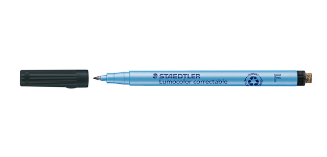 Staedtler Lumocolor 305 Korrigierbar Nicht-permanent Fein Schwarz