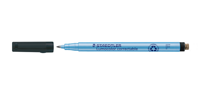 Feutre Staedtler Lumocolor 305 Correctable non permanent Fin noir