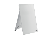Chevalet de bureau Nobo surface en verre effaçable à sec