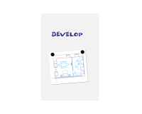 Tableau blanc Legamaster Board-Up 75x50cm