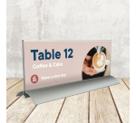 Nameplate Europel 105x297mm acrylic and aluminum