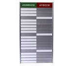 Attendance sheet for 20 names