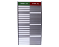 Tableau de présence pour 20 noms