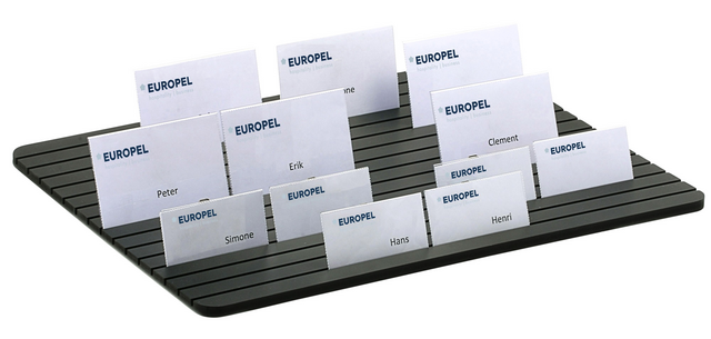 Badge uitdeelplateau Europel met 15 sleuven