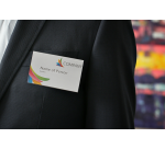 Badge Europel met speld 90x60mm