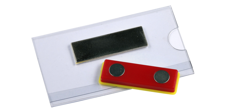 Badge Europel magnetisch 75x40mm