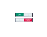 Infobord vrij/bezet 125x30mm