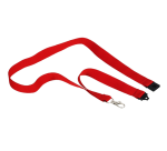 Red Europel badge lanyard, pack of 10 pieces