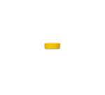 MAUL Solid Magnet 38x15.5mm 2.5kg Yellow 10 pieces