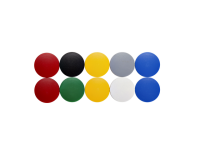 Magneet MAUL Solid 38mm 2500gr assorti 10 stuks