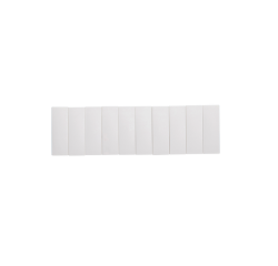 Aimant MAUL Solid 54x19x9mm 1kg blanc 10 pièces