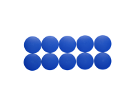Magneet MAUL Solid 38mm 2500gr blauw 10 stuks