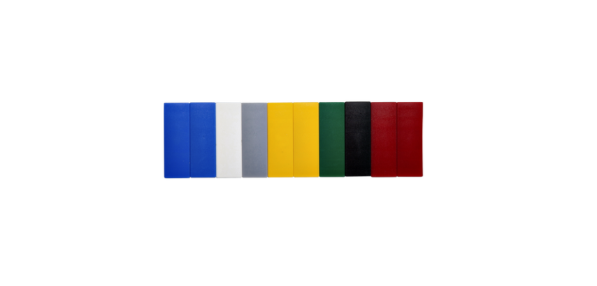 MAUL Solid Magnet 54x19x9mm 1kg assorted 10 pieces