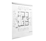 Magneetklem Durable Durafix rail 297mm 5 stuks metaal-zilver