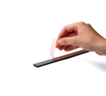 Magneetklem Durable Durafix rail 297mm 5 stuks metaal-zilver