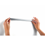 Magneetklem Durable Durafix rail 297mm 5 stuks metaal-zilver