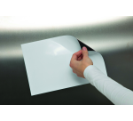 Feuille magnétique MAUL 200x300mm blanc inscriptible effaçable et à couper