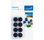 Aimant Legamaster 20mm 250g noir 8 pièces